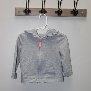Baby girls zip up jacket